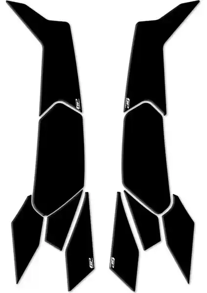 Honda PCX 125 2025 Uyumlu Siyah Yan Alt Ayak Padı Estetik ve Koruma Sağlayan Aksesuar