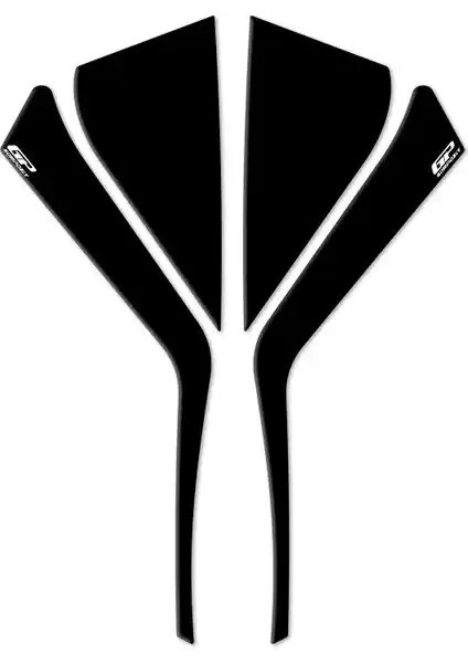 Honda PCX 125 2025 Uyumlu Siyah Yan Pad - Şık ve Koruyucu Motosiklet Aksesuarı