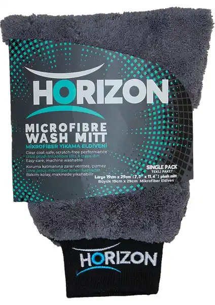 Horizon Mikrofiber Yıkama Eldiveni: Yüksek Performanslı Araç Temizliği İçin Güvenilir Çözüm
