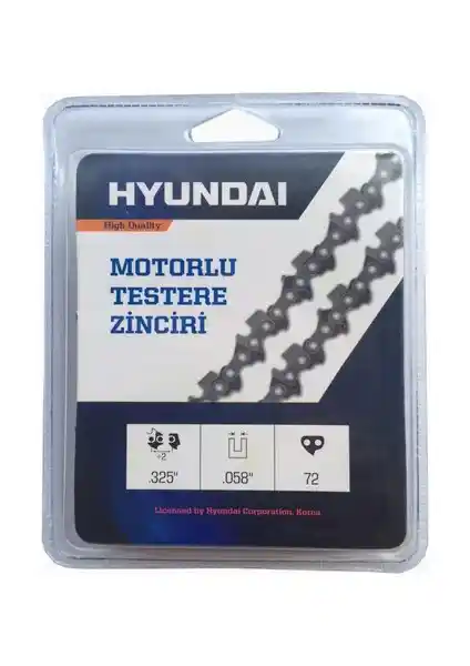 Hyundai Kesik Zincir 3.25 36 Diş Köşeli Güç Aktarımı ve Mekanik Sistemler İçin Uygun