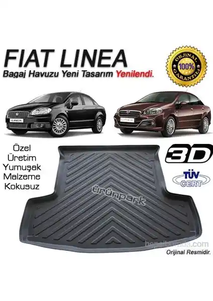 İmaj Fiat Linea Bagaj Havuzu Paspası: Estetik ve Koruma İçin Pratik Çözüm