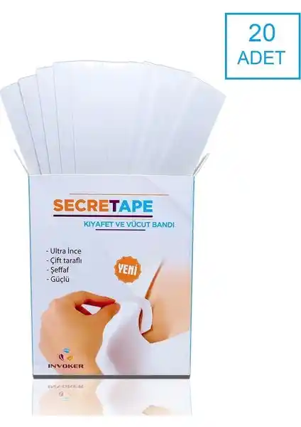 Invoker Kıyafet Sabitleme ve Vücut Bandı Günlük Kullanım İçin Pratik ve Dayanıklı Çözüm