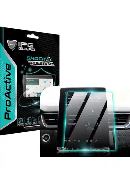 IPG Renault 2025 Captur 10.4'' Uyumlu Ekran Koruyucu Teknoloji ve Güvenlik Özellikleri