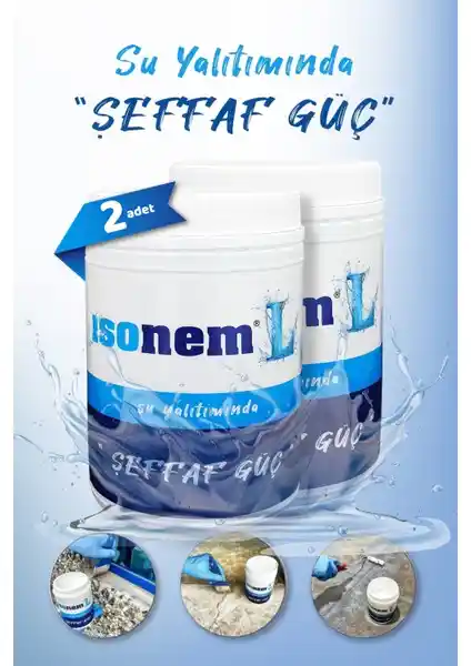 İsonem L Şeffaf Güç Su Yalıtımı: Dayanıklı ve Çok Yüzeyli Su İzolasyon Çözümü