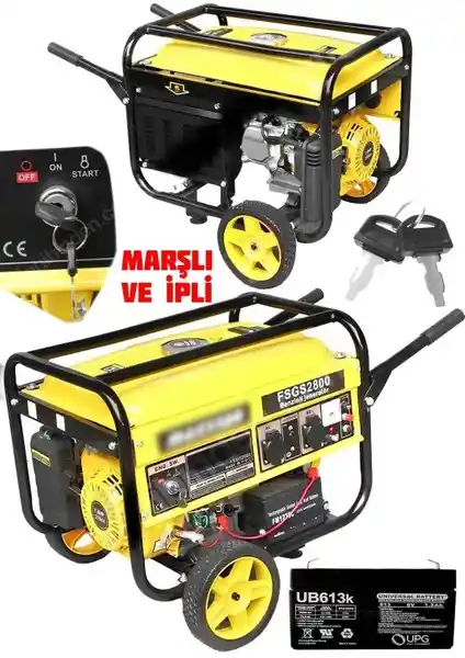 İYİSİYOK 3.5 kVA Marşlı Tekerlekli Benzinli Jeneratör Özellikleri ve Kullanım Avantajları