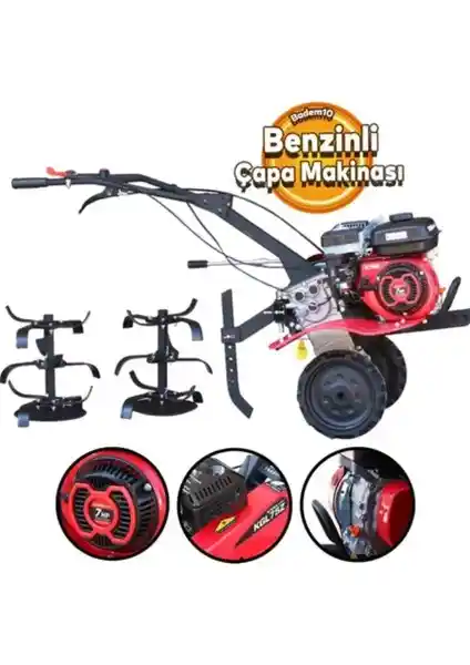 Kama By Reis KGL75Z Benzinli Çapa Makinesi: Güçlü ve Dayanıklı Tarla ve Bahçe Ekipmanı