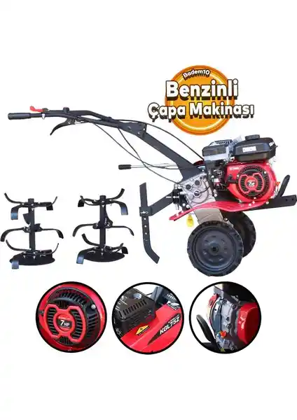 Kama KGL75Z Benzinli Çapa Makinası: Güçlü ve Dayanıklı Tarım ve Bahçe İşleri Aracı