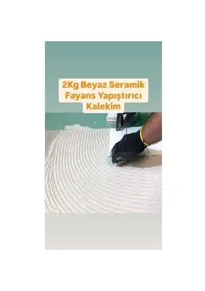 Karapolat 2kg Beyaz Seramik Fayans Yapıştırıcı - Yüksek Performans ve Güvenilirlik