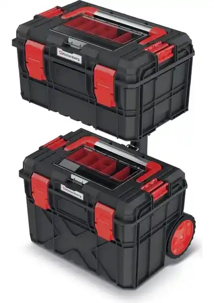 Kistenberg Kxbas 604075 X Blok 2'li Takım Çantası: Dayanıklı ve Fonksiyonel Saklama Çözümü