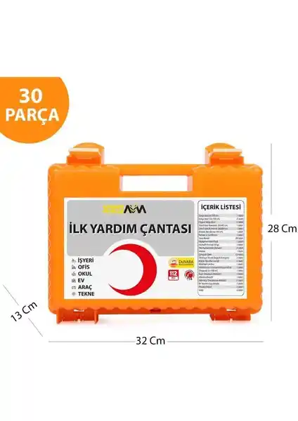 Kkdavm İlk Yardım Ecza Dolabı ve Seti: Güvenli ve Pratik Çözüm for İş Yerleri ve Topluluklar