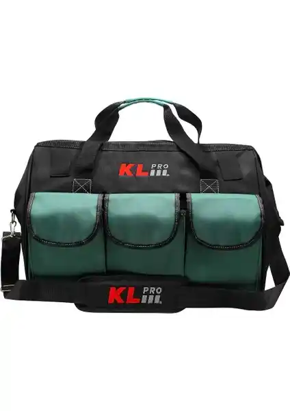 KL Pro Çok Gözlü Büyük Boy Alet Taşıma Çantası Profesyonel ve Dayanıklı Saklama Çözümü