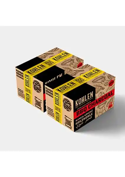 KOHLEN Doğal Meşe Mangal Kömürü: Sağlıklı ve Uzun Süreli Yanma Özelliği ile Mükemmel Pişirme Deneyimi