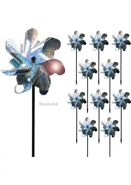 Kovmatik Hologramlı Kuş Engelleyici Rüzgar Gülü ile Bahçenizde Kuşlardan Koruma Yöntemi