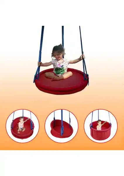 Koza 3 Fonksiyonlu Büyük Boy Salıncak Çocuklar İçin Güvenli ve Çok Yönlü Eğlence