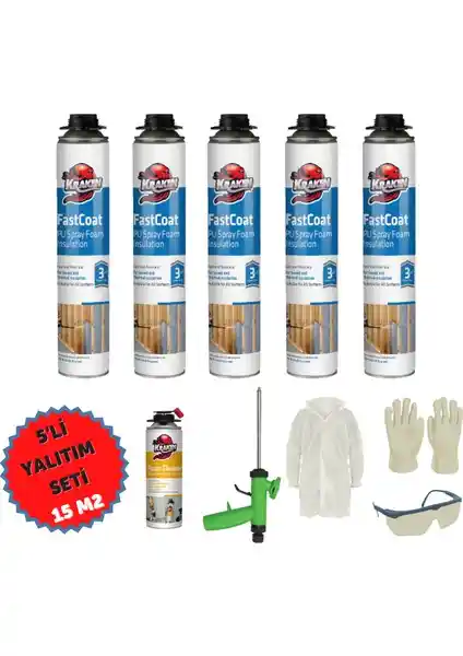 Kraken Poliüretan Termal Yalıtım Sprey Köpük: Yüksek Performanslı İzolasyon Çözümü