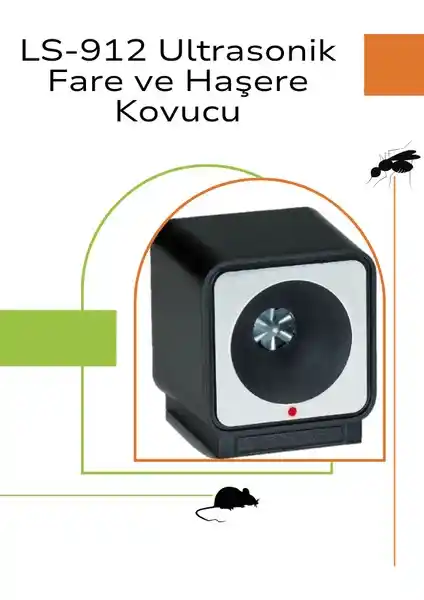 Leaven LS-912 Ultrasonik Fare ve Haşere Uzaklaştırıcı Cihaz Detayları ve Kullanım Kılavuzu