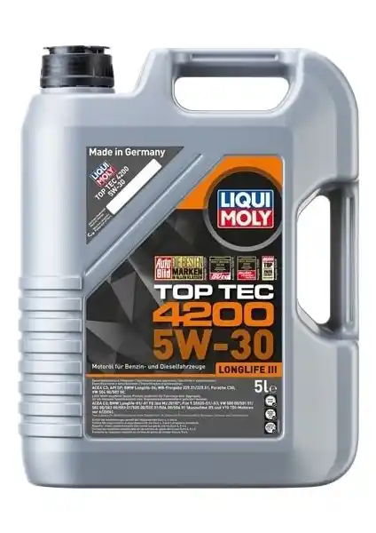Liqui Moly Top Tec 4200 Longlife 3 5W-30 Motor Yağı İncelemesi ve Kullanıcı Deneyimleri