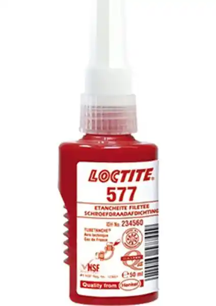 Loctite 577 Endüstriyel Dişli Boru Sızdırmazlık Çözümü Hızlı ve Güçlü Performans