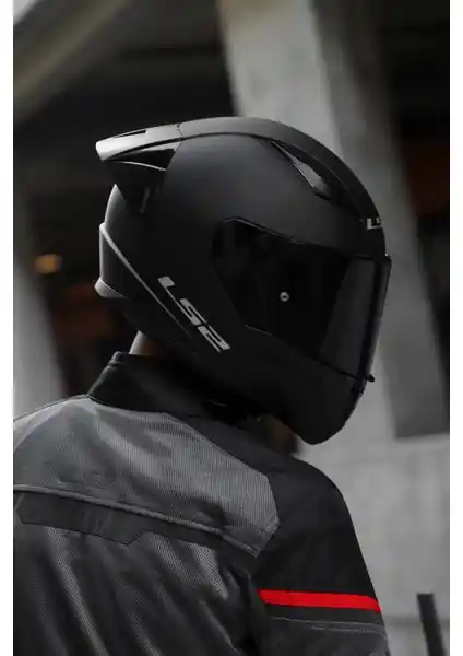 LS2 Rapıd 2 Race Siyah Kask Güvenlik ve Tasarımda Mükemmel Uyum