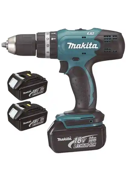 Makita DHP453SFE3: Güçlü ve Hafif 18V Akülü Darbeli Matkap Vidalama Cihazı