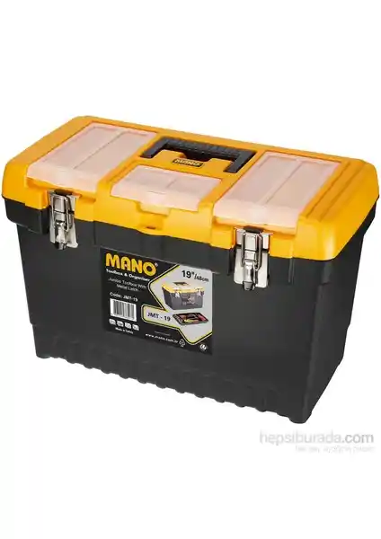 Mano Jumbo Metal Kilitli Takım Çantası 19: Güçlü ve Güvenilir Taşıma Çözümü