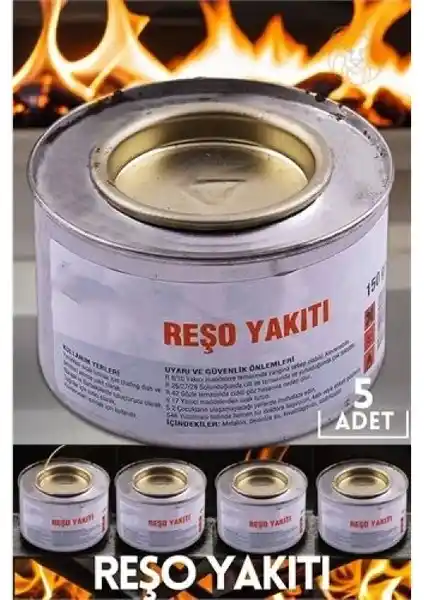 Marsilyan 5 Li Yedek Reşo Jel Yakıtı Osmanlı Dönemi Atmosferini Yansıtan Geleneksel Yakıt