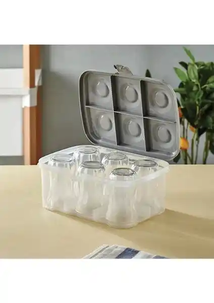 Marsilyan Bardak Taşıma Kutusu Şık ve Güvenli Seyahat İçin Tasarlandı