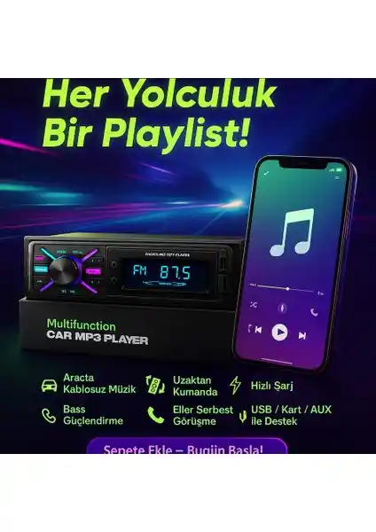 Maxessa Oto Teyp: Yüksek Ses Kalitesi ve Gelişmiş Bağlantı Özellikleriyle Aracınıza Modern Dokunuş