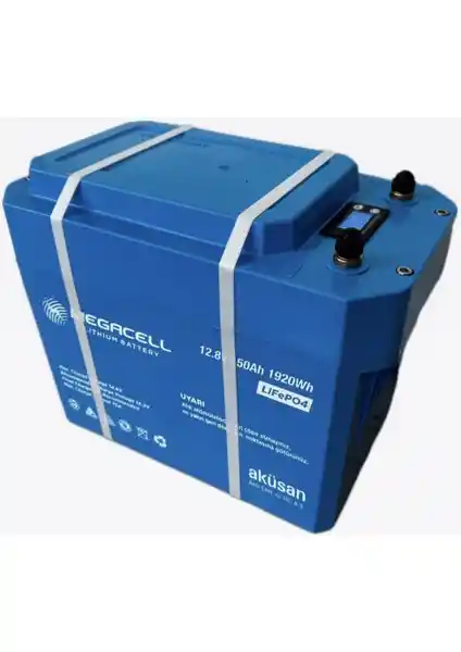 Megacell 12.8V 150AH LiFePO4 Akü: Güç ve Güvenilirlik Sunan Yerli Enerji Depolama Çözümü