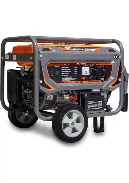 Megasan Power MPJ-4000E Benzinli Marşlı Jeneratör: Güç ve Güvenilirlik Bir Arada