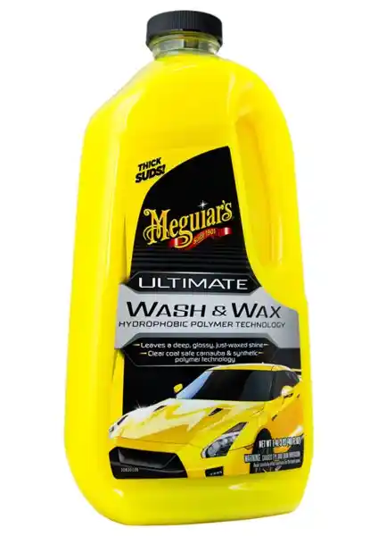 Meguiars Ultimate Wash & Wax Boya Koruyucu Cilalı Oto Şampuanı ile Parlak ve Korunaklı Araç Bakımı