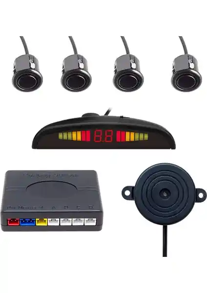 Melek Store Powermaster PM-3861 Ekranlı Park Sensörü ile Güvenli ve Kolay Park Etme Çözümü