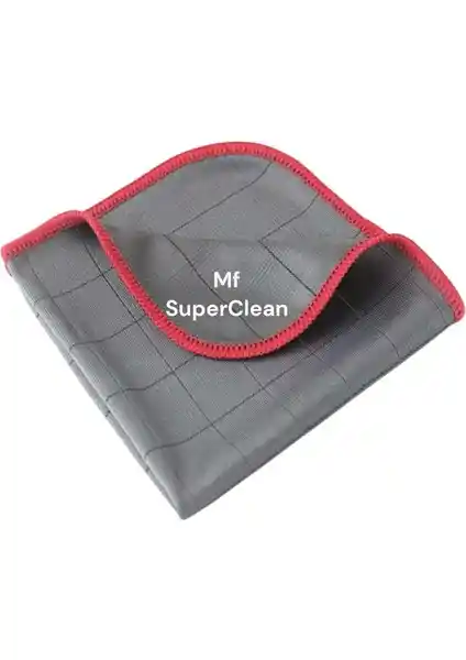 MF SuperClean Karbon Cam Bezi 400 Gsm 40x40cm Yüksek Performanslı Temizlik Bezi