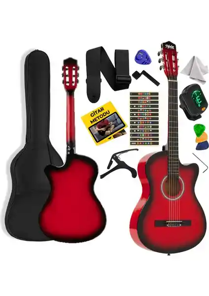 Midex CG-395RD ve Valencia VC104TBK Klasik Gitar Karşılaştırması