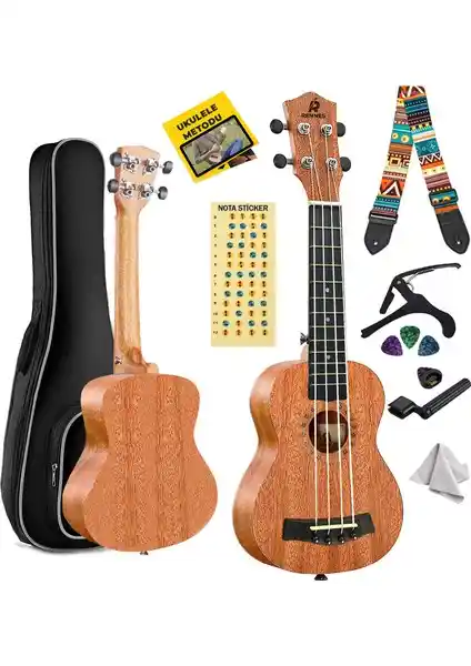 Midex Rennes RD-21 ve UKX-500BL Ukulele Modelleri Karşılaştırması ve Seçim Rehberi