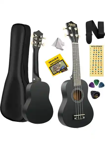 Midex UKX-233BK ve Rennes RD-24 Konser Ukulele Karşılaştırması