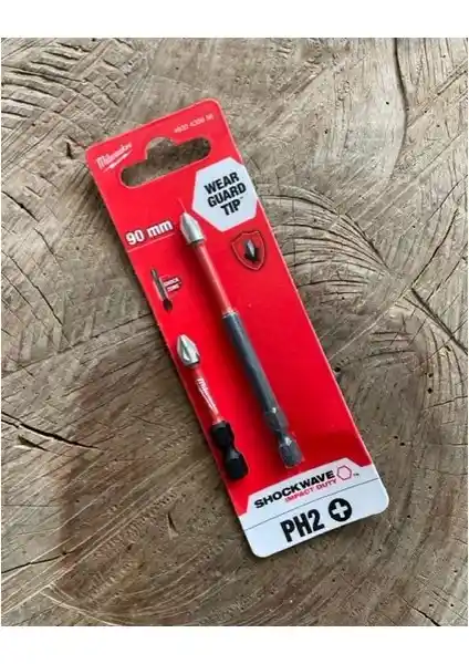 Milwaukee Ph2 Yıldız Bits Uç Seti Cobalt Çelik Dayanıklı Vida Sıkma Uçları