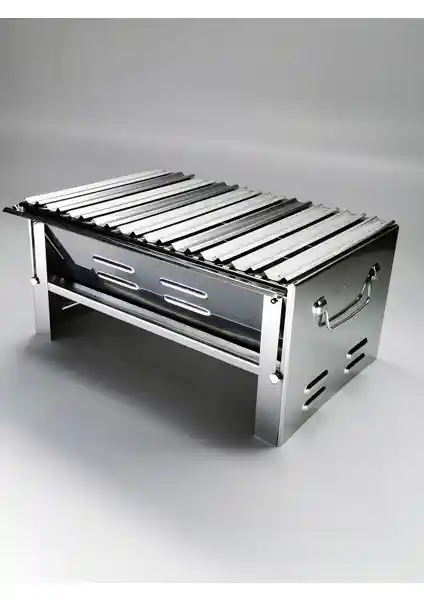 Mizan Krom Katlanır Mangal: Hafif, Dayanıklı ve Pratik Kullanım Sağlayan Tasarım