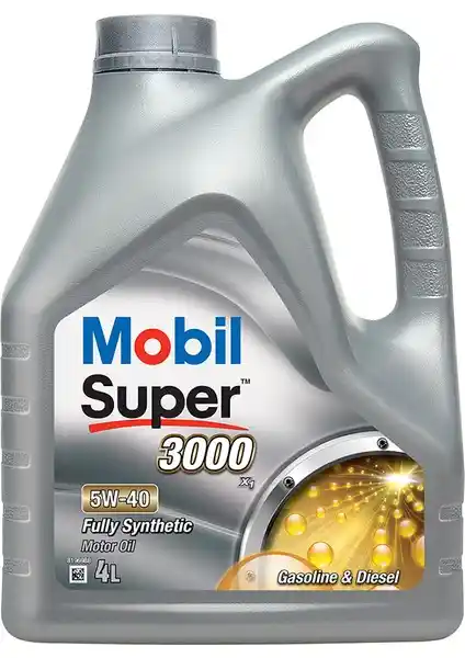 Mobil Süper 3000 X1 5W-40 LPG Motor Yağı: Yüksek Performans ve Güvenilirlik için Uygun Seçenek