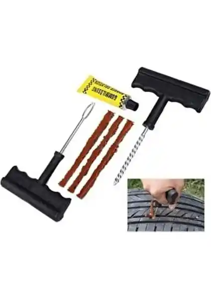 Modauyum Araç Lastik Tamir Aparatları Fitili Kiti Güvenli ve Pratik Çözüm