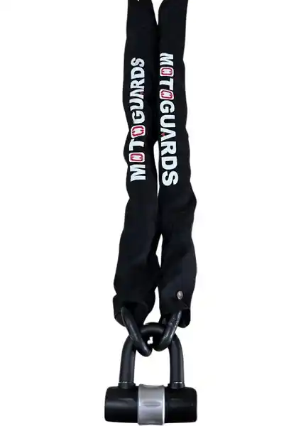 Motoguards GR80 Güçlü Kesilmez Zincir ve U Kilit ile Güvenlik Standartlarını Yükseltin
