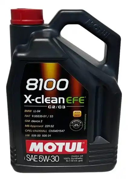 Motul 8100 X-Clean Efe 5W-30 Motor Yağı: Yüksek Performans ve Çevre Duyarlı Seçenek