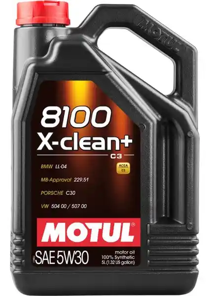 Motul 8100 X-Clean Power+ 5W-30 Motor Yağı: Modern Araçlar İçin Güçlü Koruma ve Performans