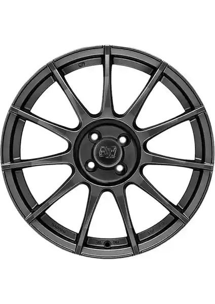 MSW -85 Serisi 8X18 ET48 Gloss Graphite Jantlar Modern ve Dayanıklı Tasarım