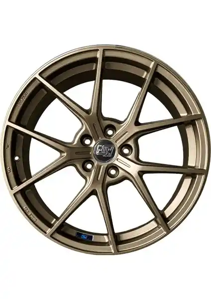 MSW P1 5X112 8X18 ET48 Rally Bronz otomobil jantı şık ve dayanıklı tasarım