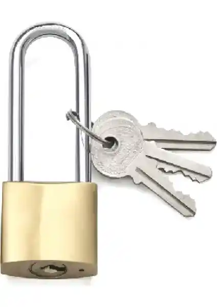 Muhtelif Ekonomik Sarı Asma Kilit 32MM Uzun Güvenlik ve Dayanıklılık Sunar