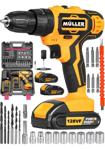 Müller Germany 58V Çift Akülü Profesyonel Çelik Matkap Seti İncelemesi