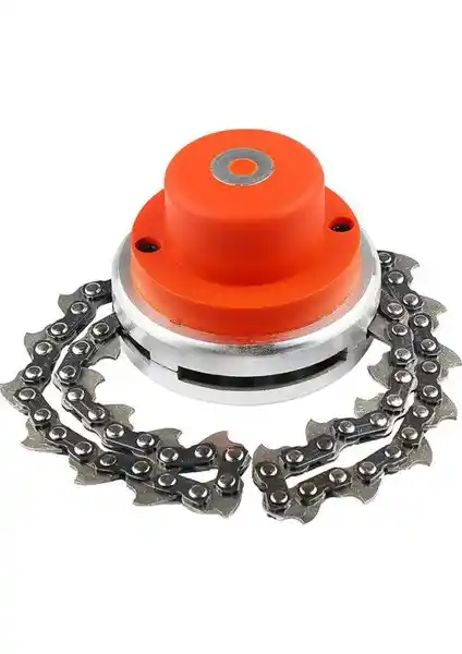 Mur-Cell Zincirli Tırpan Başlığı Canavar Başlık Güçlü ve Dayanıklı Bahçe ve Orman İşleri İçin