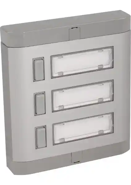 Mutlusan 3’lü Alüminyum Zil Butonu Seti Dayanıklılık ve Estetiği Bir Arada Sunar