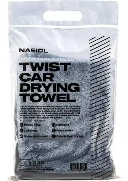 Nasiol Mikrofiber Araç Kurulama Havlusu: Yüksek Performans ve Kolay Kullanım Özellikleri